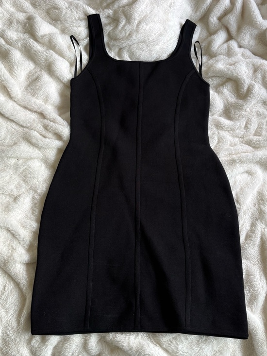 Babaton Dresses & Skirts - Babaton Black Square-Neck Mini Dress